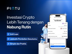 Pikiran Tenang, Beli Crypto Otomatis Lewat Nabung Rutin!