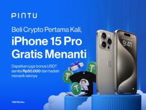 [KUOTA HABIS] – Promo Spesial Oktober, Beli Crypto Pertamamu dan Dapatkan Hadiah iPhone 15 Pro!