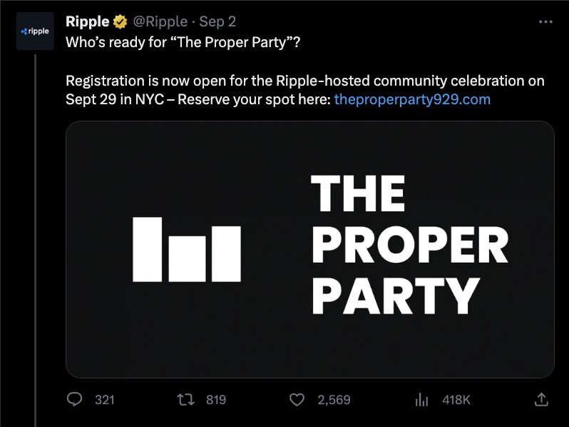 proper party ripple
