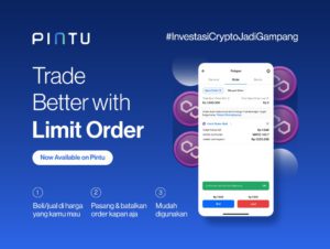 Aplikasi PINTU Luncurkan Dua Fitur Baru; Limit Order & Auto DCA