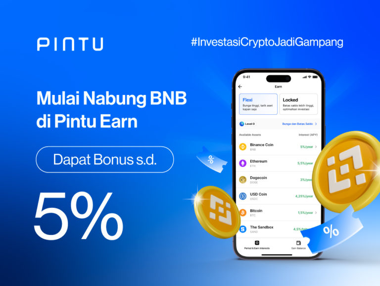 pintu earn bnb