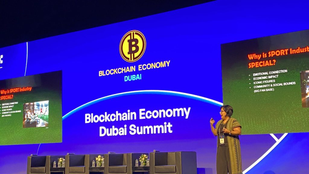 grace sabandar blockchain dubai summit