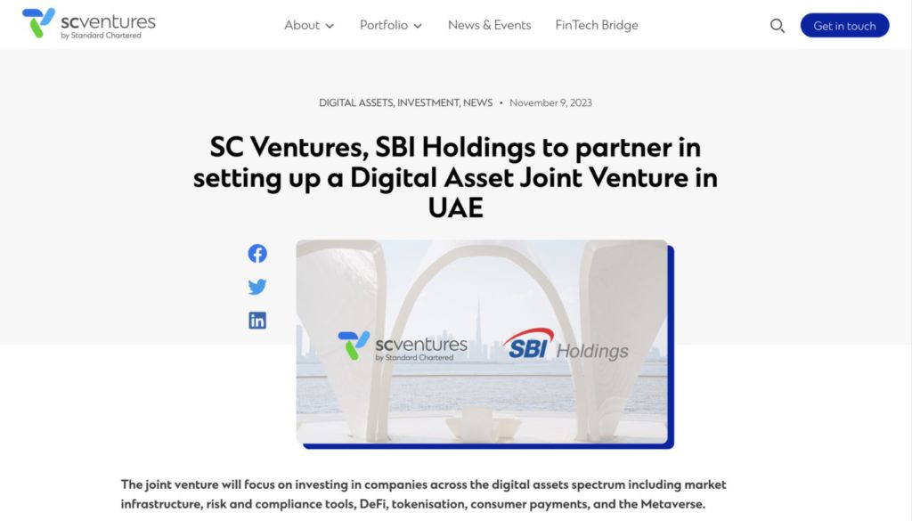 Kolaborasi SC Ventures dan SBI Holdings