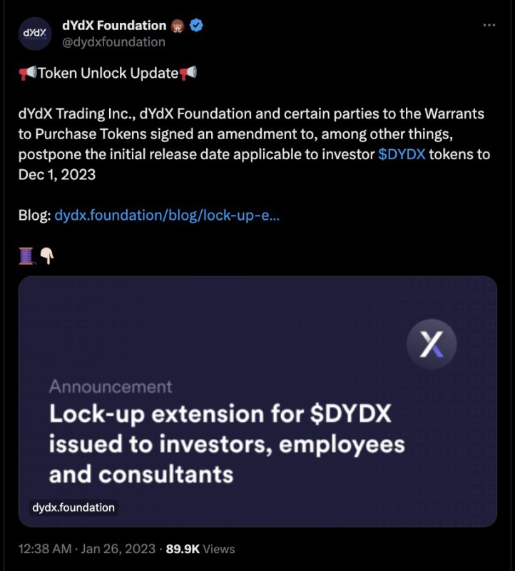 dydx unlock