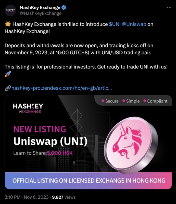 ekspansi hashkey exchange