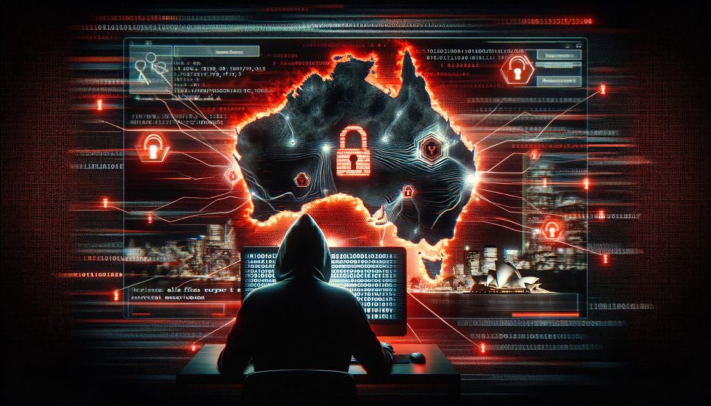 ransomware di australia
