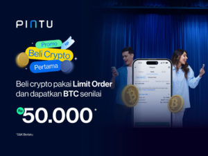 Beli Crypto Pertama Pakai Limit Order, Dapatkan Hadiah BTC Hingga Rp50.000!