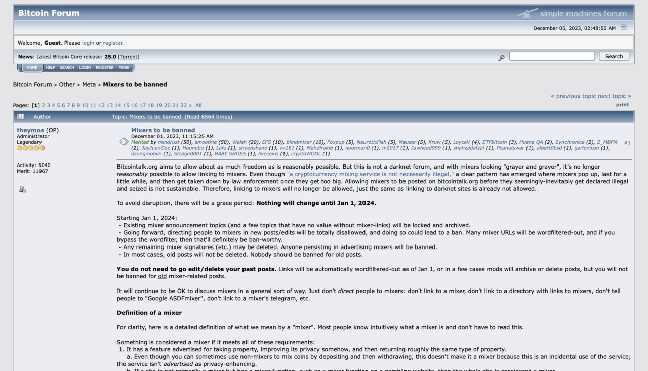 Skandal Pembatasan Privasi di Forum BitcoinTalk, Apa yang Terjadi? Pintu News
