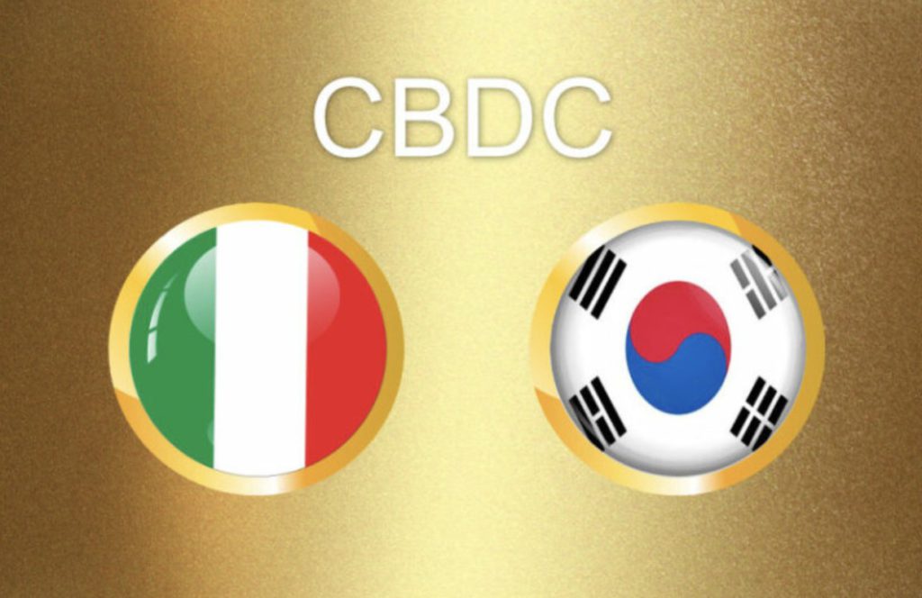 italia dan korea selatan cbdc