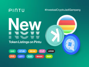 Listing 10 Token Baru di Pintu: BEAM, QTUM, GAS, KAS, FLIP, dan Lainnya