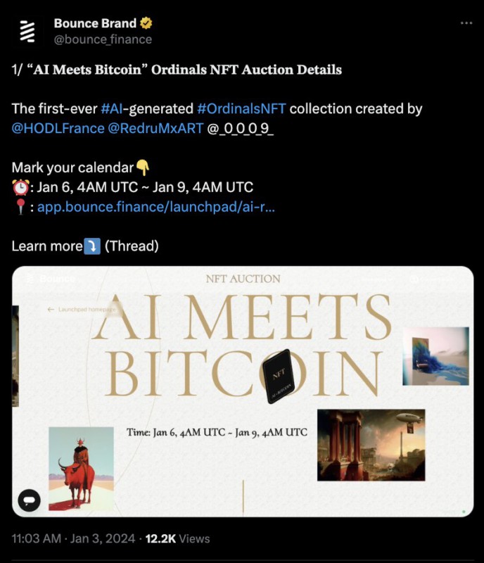 ai meets bitcoin ordinals