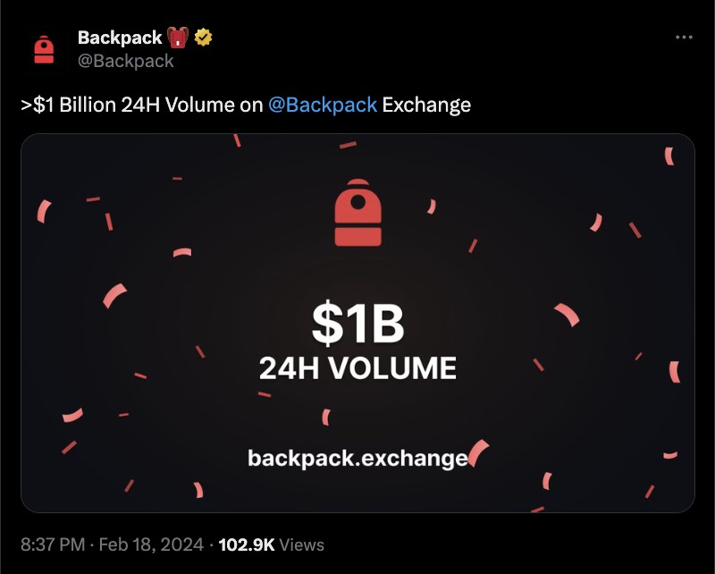 backpack volume crypto