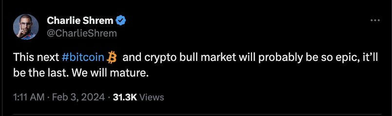 bull run terakhir bitcoin