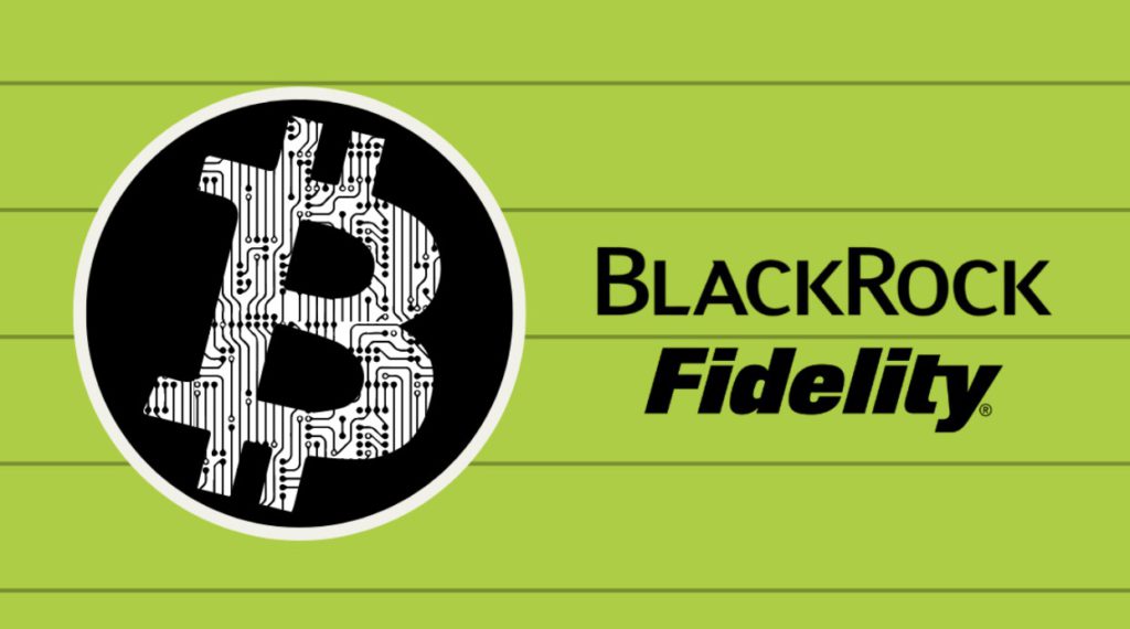 arus masuk bitcoin etf fidelity dan blackrock