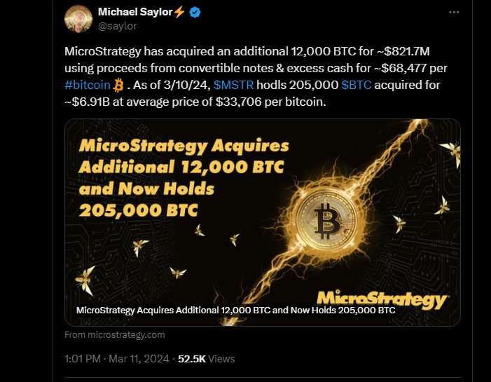 MicroStrategy Yakin Bitcoin Investasi yang Lebih Baik daripada Mata Uang Fiat