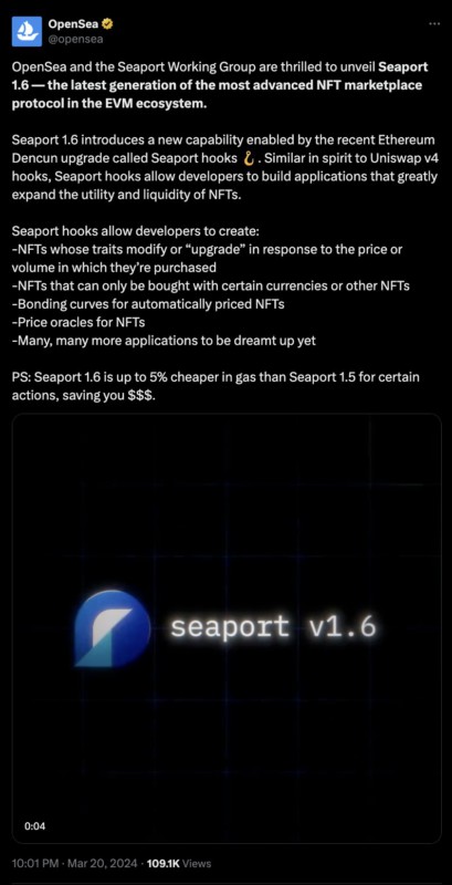 manfaat seaport untuk pengguna opensea