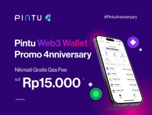 Bebas Gas Fee Selama April: Transfer Crypto Gratis Khusus Pengguna Pintu Web3 Wallet!