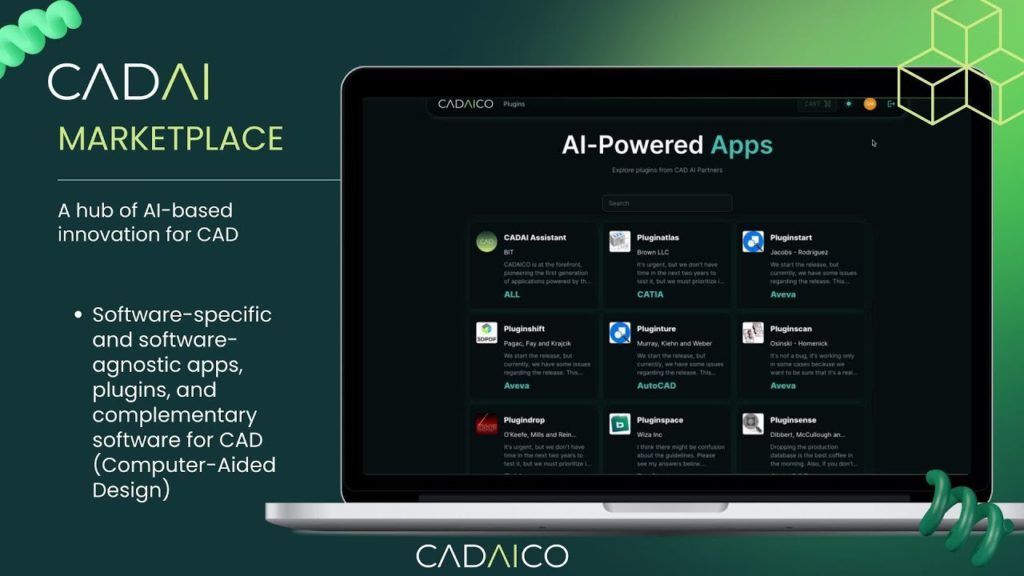 Marketplace CADAI: Platform Kolaboratif untuk Pengembangan Perangkat Lunak Pelengkap CAD