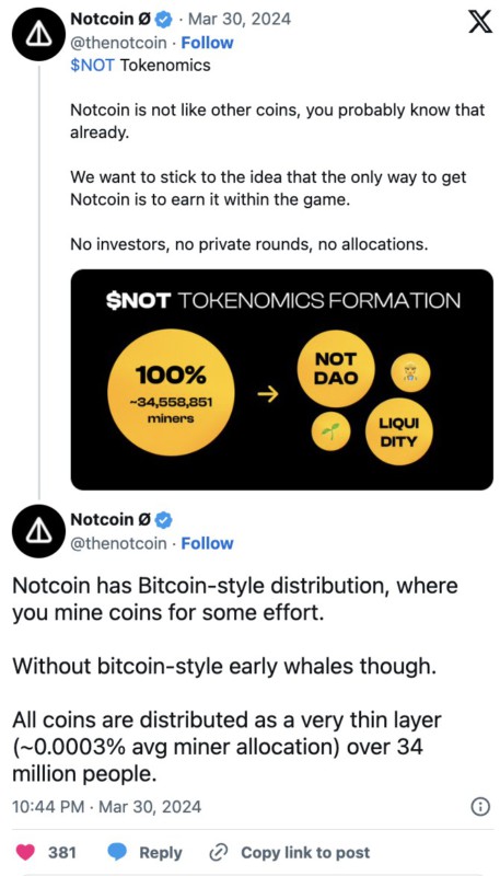 tokenomic-notcoin