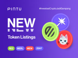 Pintu Listing 4 Token Baru: REZ, MERL, MEW, dan ZEN