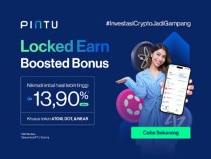 Promo Locked Earn Juni-Juli: Nabung ATOM, DOT, & NEAR, Nikmati APY hingga 13%!