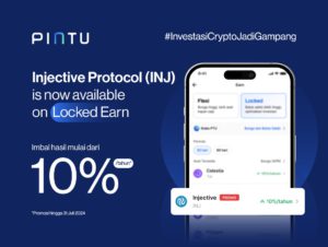 Nabung INJ, Nikmati Mulai dari 10% APY di Pintu Earn!