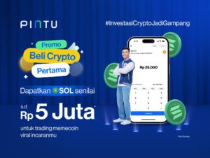 Beli Crypto Pertamamu dan Dapatkan Hadiah Solana (SOL) s.d Rp5.000.000!