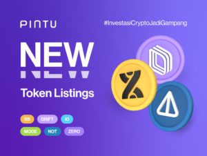 Pintu Listing 6 Token Baru 14 Juni 2024: ZERO, MODE, NOT, BB, DRIFT, IO