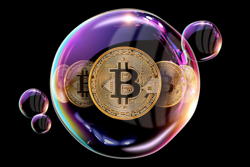 crypto bubble