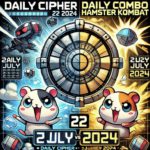 daily cipher daily combo hamster kombat 22 juli 2024