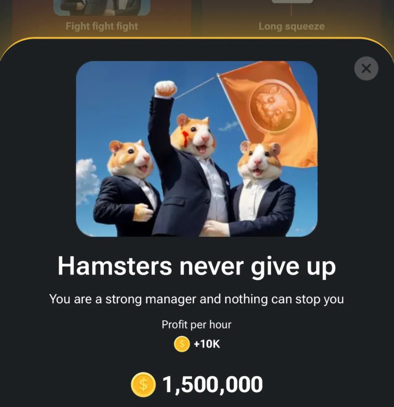 hamster kombat trump