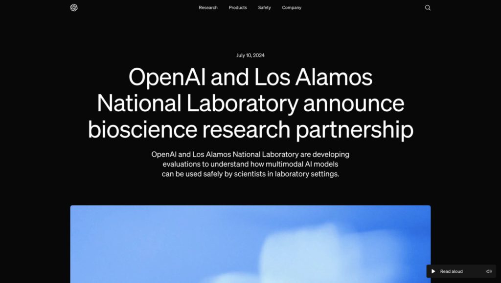 openai los alamos lab