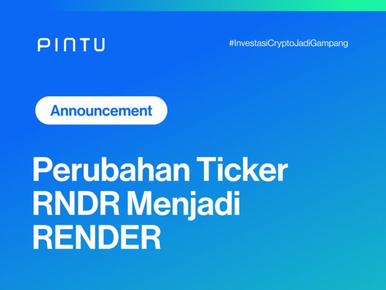 perubahan ticker rndr menjadi render