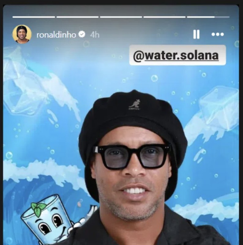 Instagram Story Ronaldinho