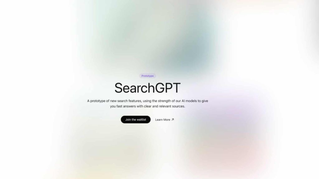 searchgpt website