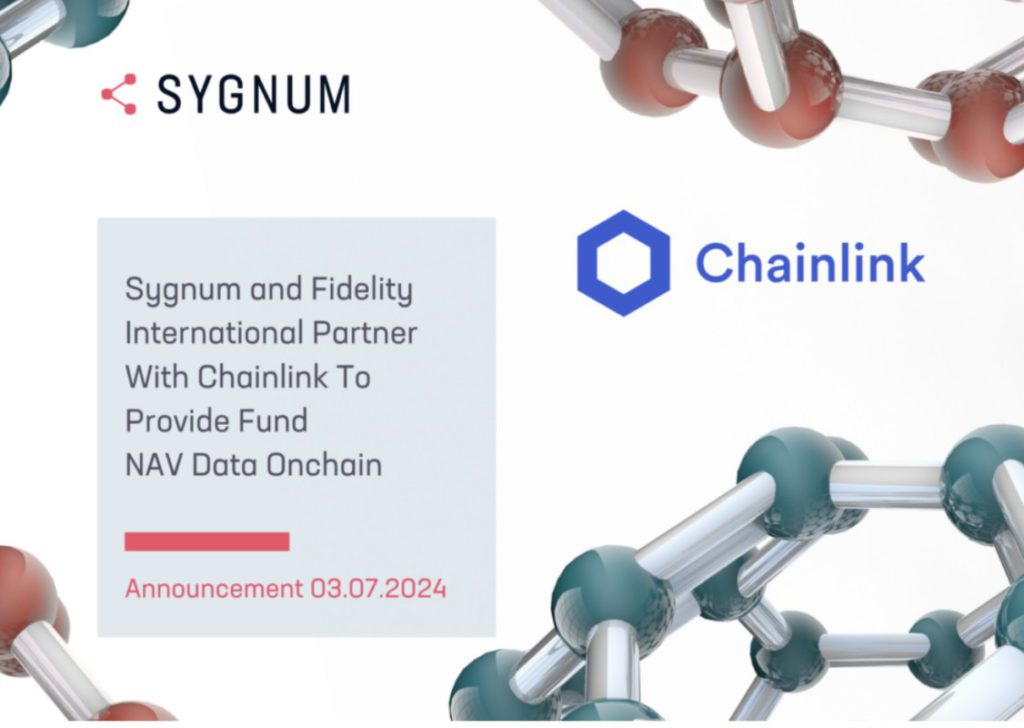 kolaborasi fidelity chainlink dan sygnum