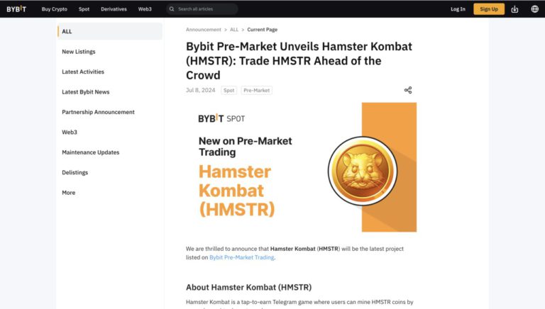 Token Hamster Kombat (HMSTR) Meroket 10.000% Dalam Pre-Market Trading ...