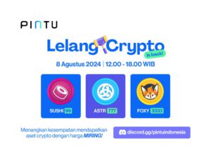 Pintu Lelang Crypto is Back: Dapatkan Aset Crypto Favoritmu dengan Harga Miring!