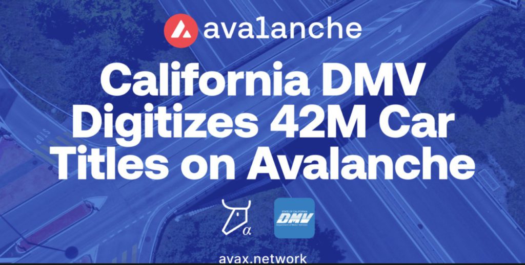 dmv california avalanche