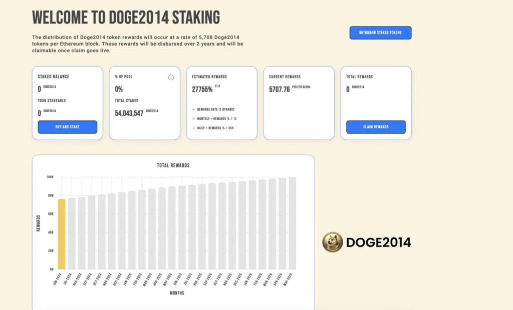 doge2014 staking