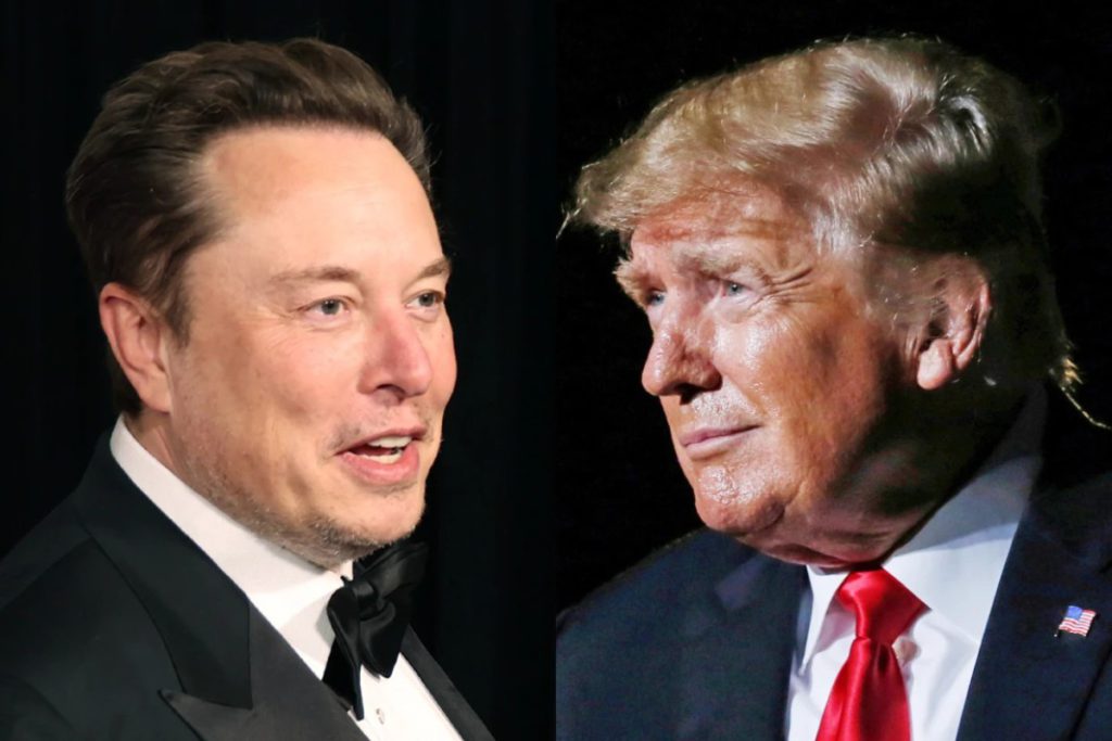 donald trump interview elon musk