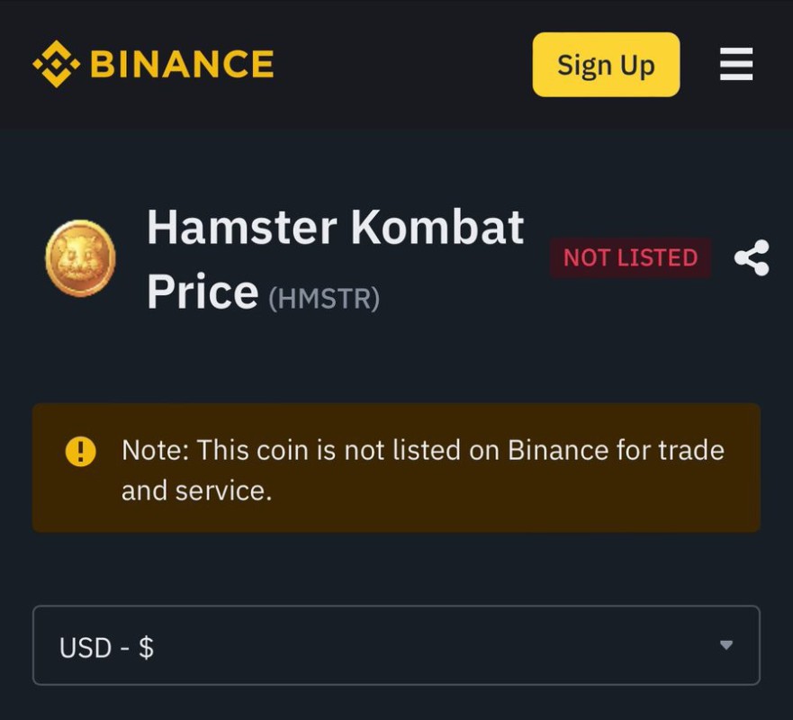 hmstr di binance