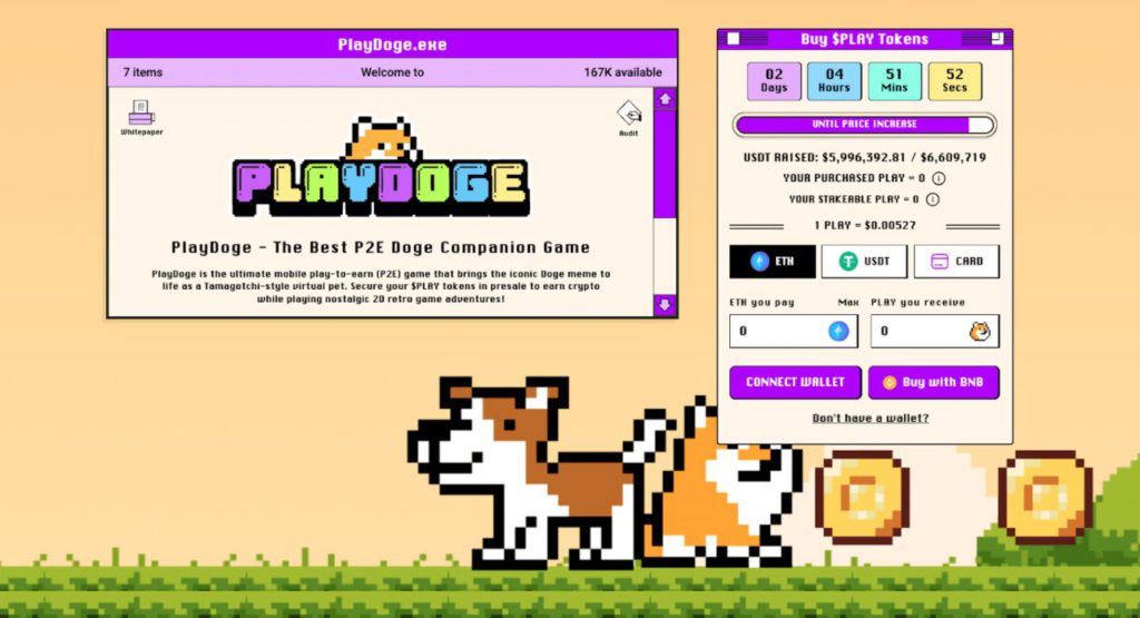 memecoin playdoge