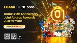 LBank Rayakan Anniversary ke-9 dengan Reward Spesial bagi Holder $DOGS!