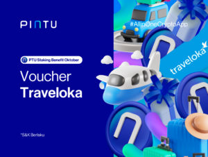 [Promo Traveloka] Staking PTU, Dapatkan Gratis Voucher Traveloka Oktober 2024