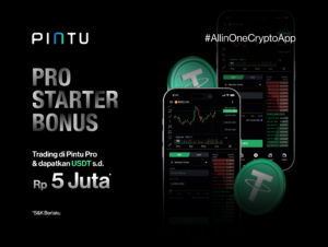 Trading Crypto Seru di Pintu Pro, Kesempatan Emas Raih USDT hingga Rp5.000.000!