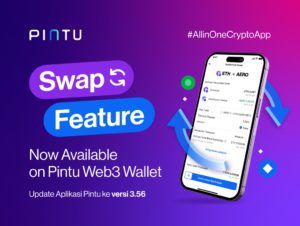 Pintu Web3 Wallet Luncurkan Fitur Swap: Tukar Token Kini Jadi Lebih Mudah!