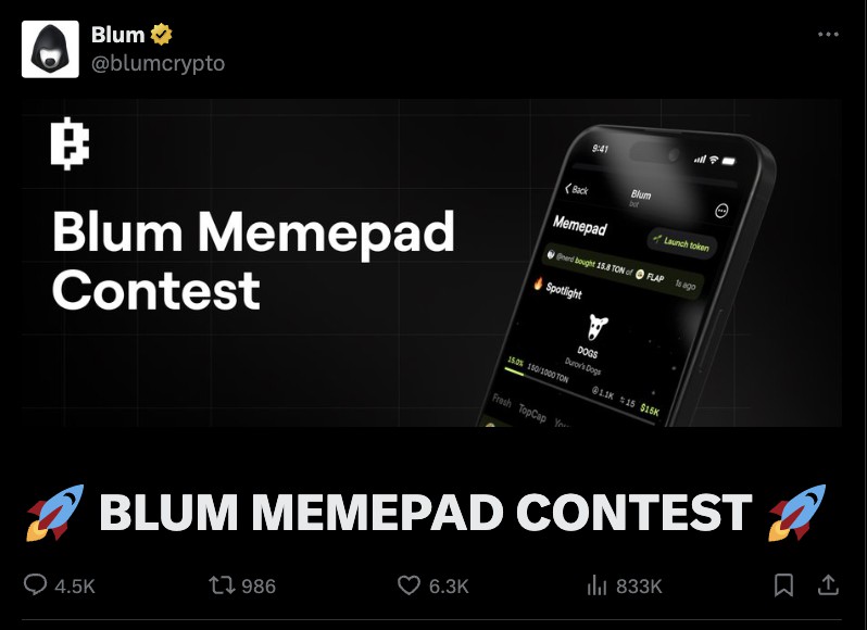 blum memepad contest