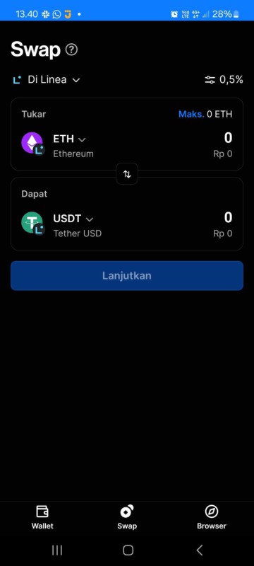 cara swap linea termudah dan terbaik