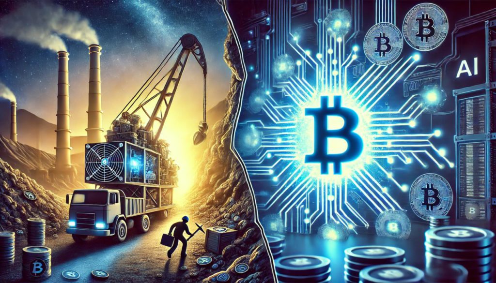 AI atau Bangkrut? Sektor Penambangan Kripto Cari Opsi di Tengah Penurunan Mining BTC